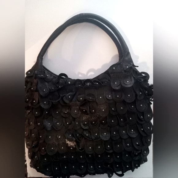 ameri leather Bags Ameri Leather Large Black Leather